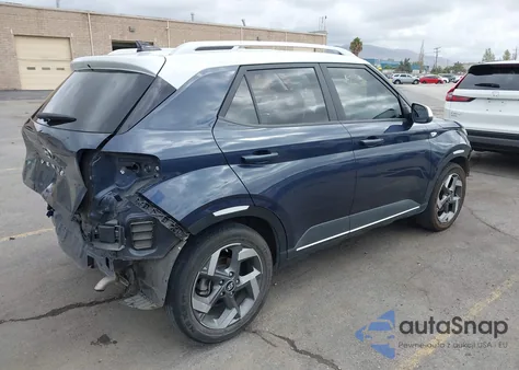 2022 Hyundai Venue Limited z USA, uszkodzony, nr VIN KMHRC8A32NU140438